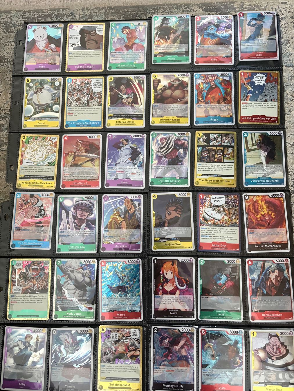 Bandai Sammelbilder & Trading cards: One Piece TCG - Holo Sammlung Englisch – Neu (gemäss Beschreibung) aus Birsfelden von alex4127