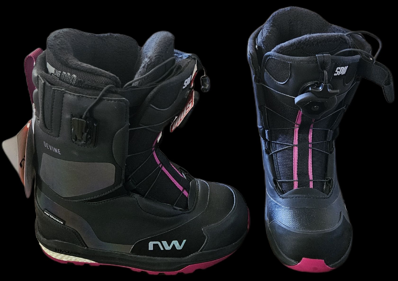 Boots snowboard femme Northwave Devine Hybrid neuves T40 (Neu und ...