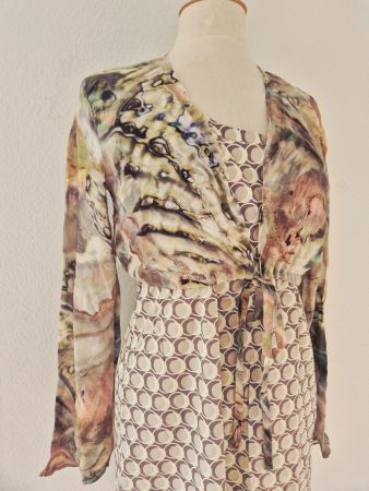 BLUSE TUNIKA JÄCKLI BOLERO LA LOBA S M 36 38 NEU , TOP