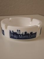 Philip Morris Extra Werbe-Aschenbecher Porzellan Vintage