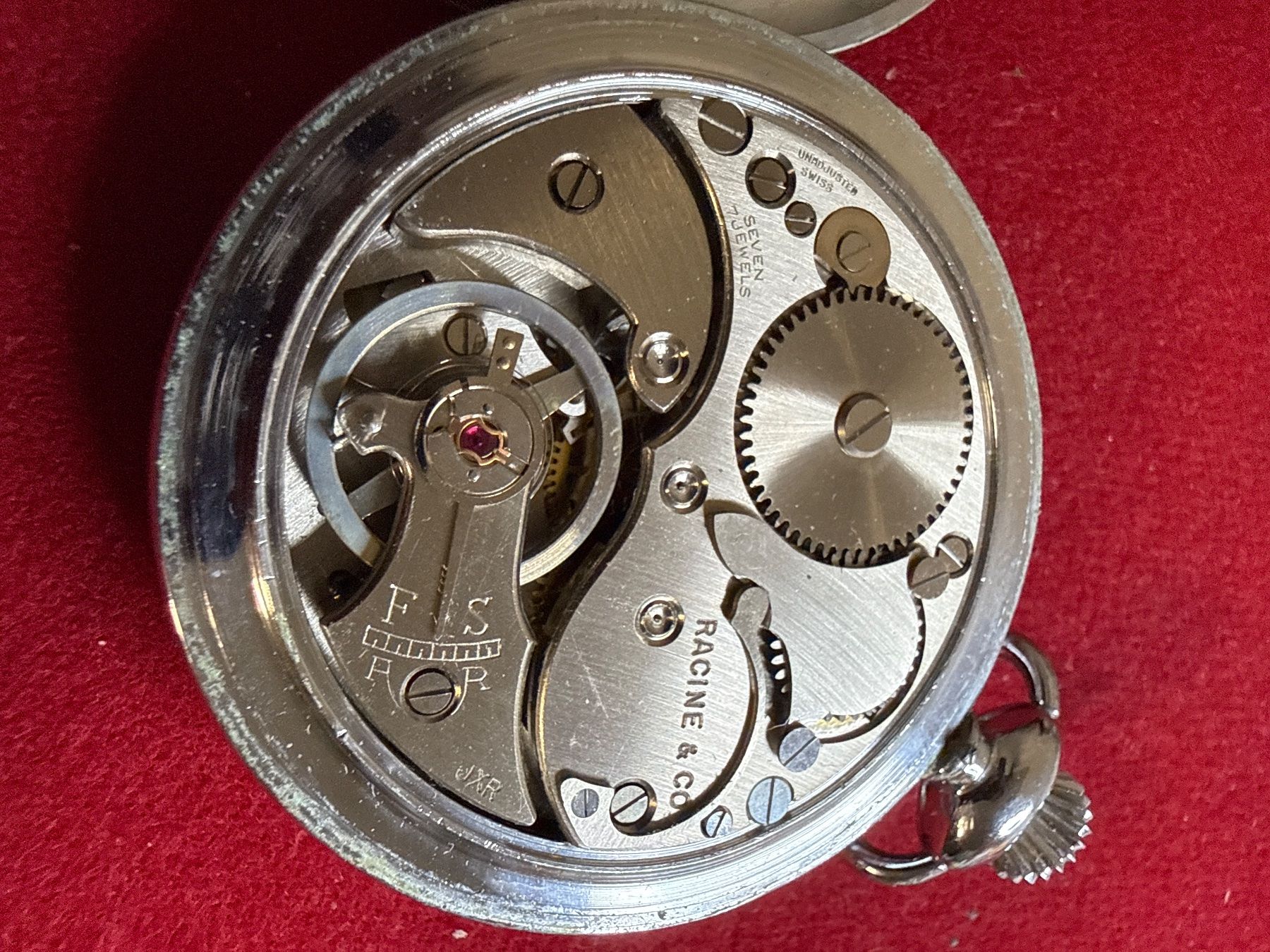 Orologi: Racine &  Co Stoppuhr 50 mm – Usato da Pfeffingen venduto da Allhandelklgwatches 3