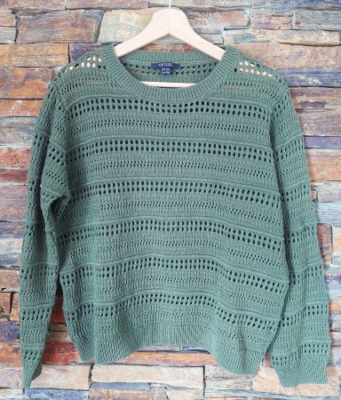Pullover / Strickpullover Gr. L Damen grün