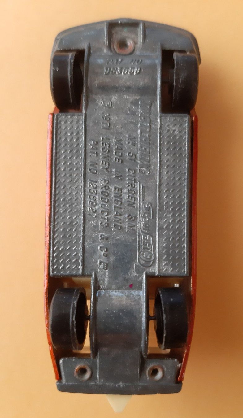 Matchbox Modellini d'auto: Matchbox Citroen SM No. 51 Superfast – Usato da Schenkon venduto da Elbarto007 4