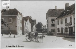 St. Imier - Rue Dr. Schwab - Milchwagen Chariot à lait pour