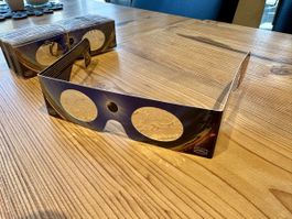 Sonnenfinsternisbrille Eclipse Glasses ISO - Abholung Zürich