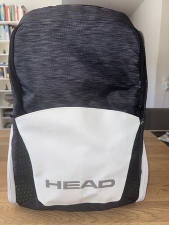 Djokovic HEAD Backpack black/white