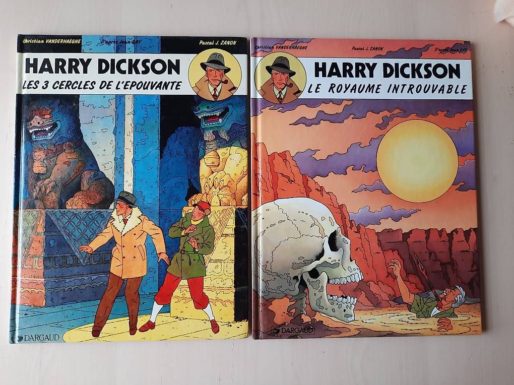 Fumetti: Harry Dickson  Pascal J. Zanon 1 à 4 Edition Dargaud – Usato da Montreux venduto da princessemalabar 3