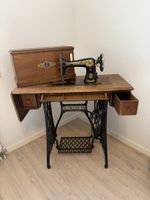 ANTIKE SINGER NÄHMASCHINE – MODEL 27 – EAGLE-DEKOR