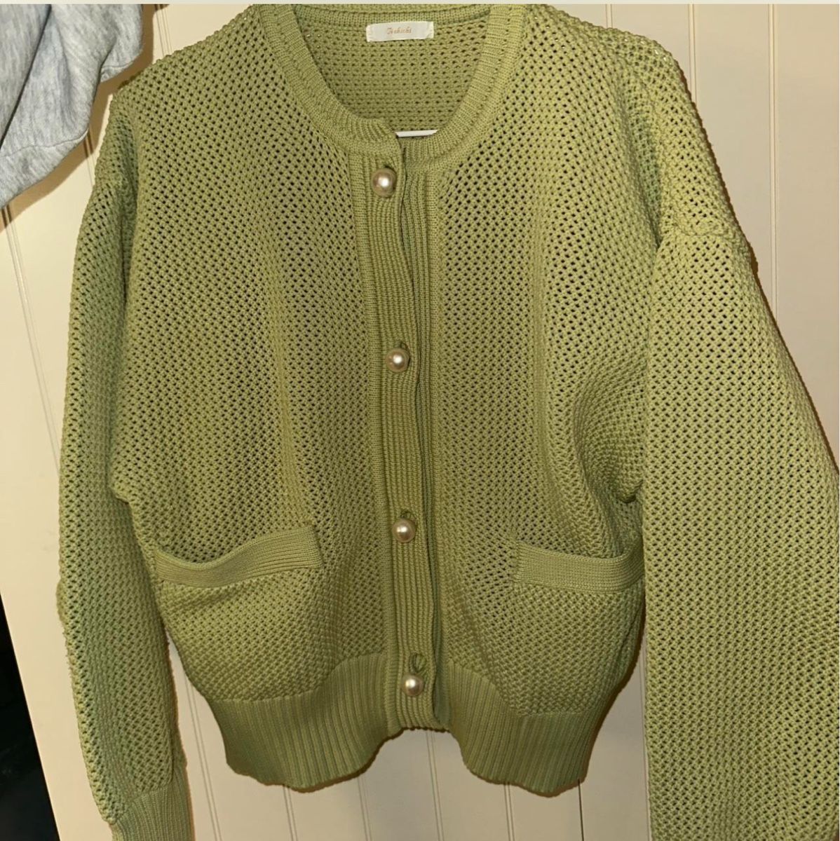 Giacche: Green cardigan – Nuovo (secondo la descrizione) da Zürich venduto da sad_rd9w 3