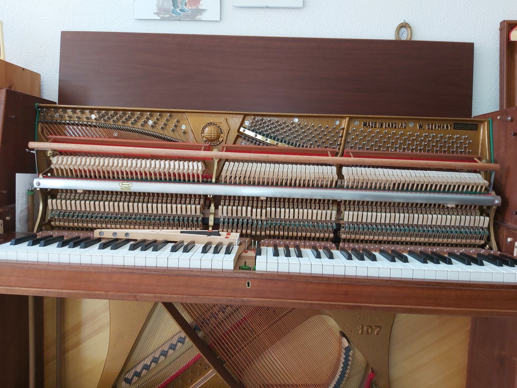 Strumenti musicali: Piano Hoffmann 108 mit Garantie – Usato da Stalden (Sarnen) venduto da chr_s5xx 6