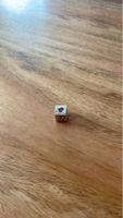 Charm Pandora Cube Argenté avec Zircon Cubique Rose, Unique