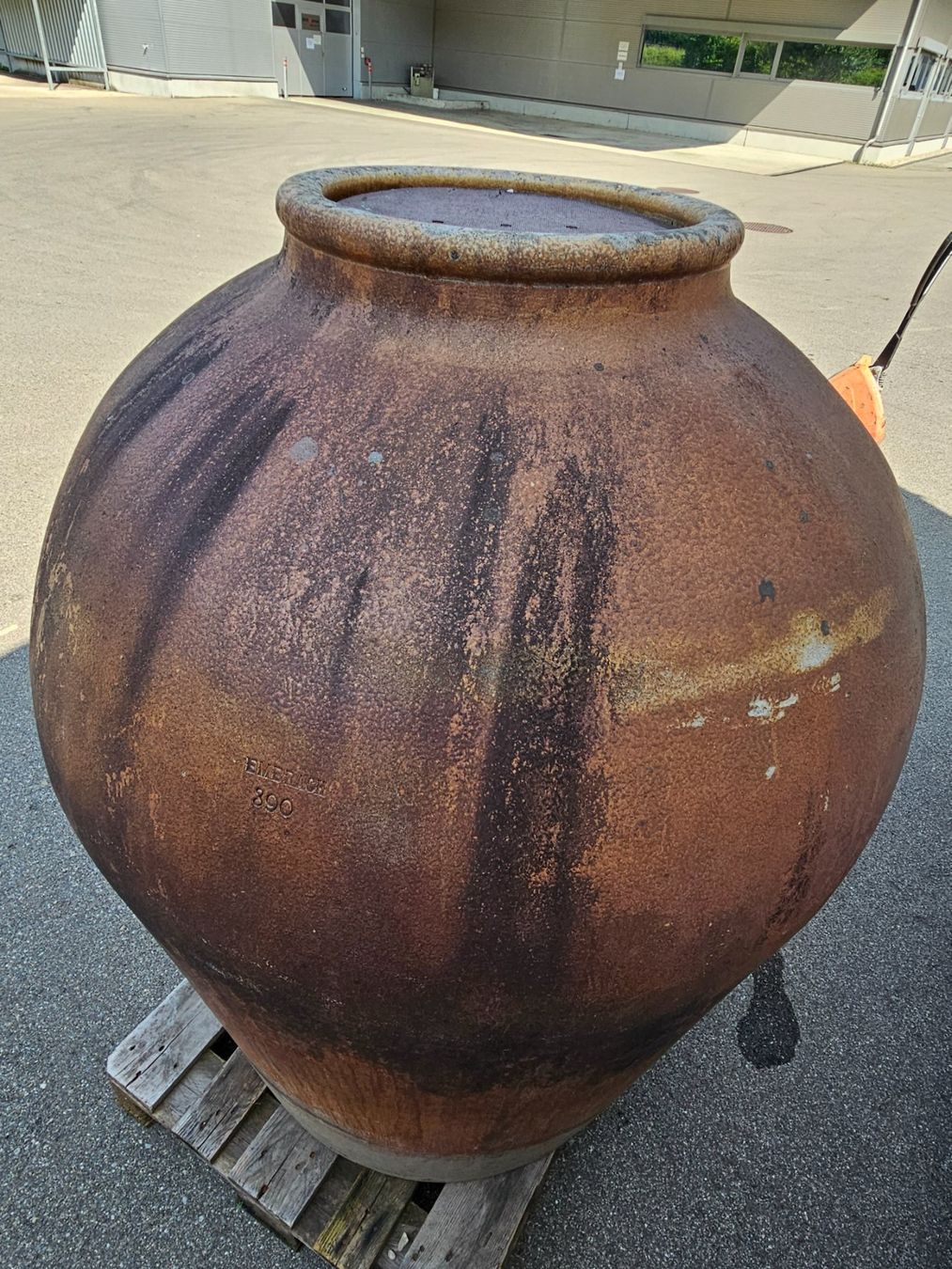 Vasen & Gefässe: Grosse Ton Vase / Riesen Ton Vase – Gebraucht aus Winterthur von Dachs28 1