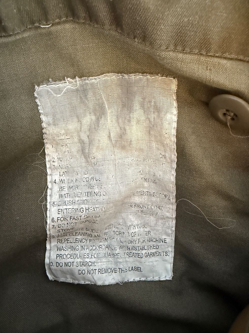 Vestes: M 65 Jacke oliv – D'occasion à Wittnau par Helvetia1 4
