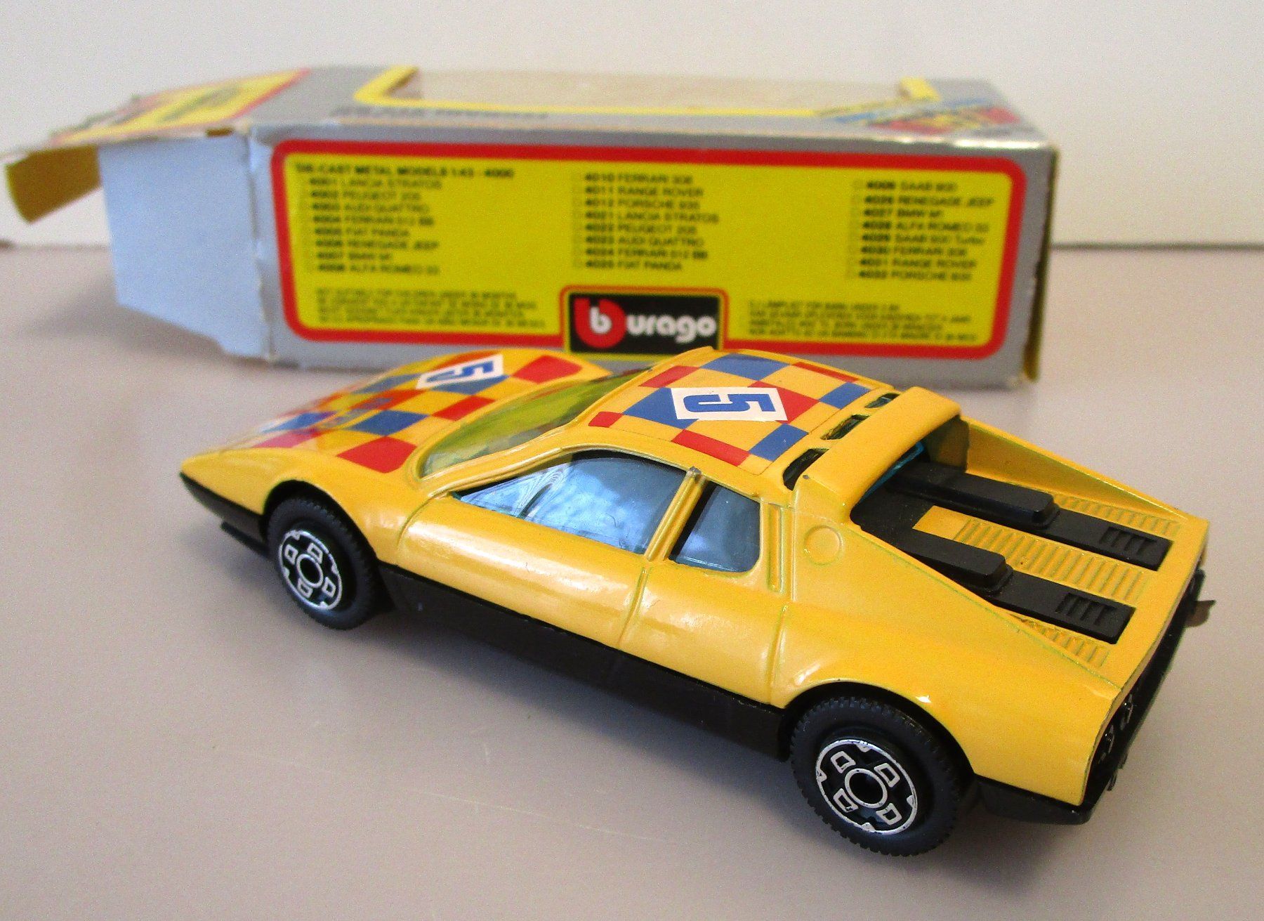 Bburago Modellautos: BURAGO FERRARI 512BB N°5  1/43 – Neu (gemäss Beschreibung) aus Chêne-Bourg von breno56 4