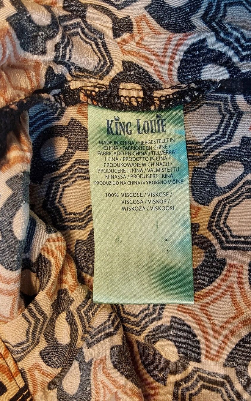King Louie Gonne: Jupe Rock King Louie 36 Viskose – Nuovo (secondo la descrizione) da Köniz venduto da scopello12 4