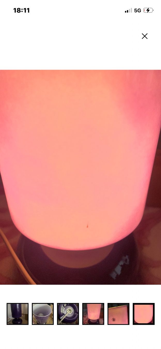 Ikea Lampade: Ikea lykta tischlampe violett – Usato da Dübendorf venduto da rocki07 5