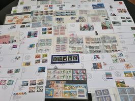 Posten mit Aboware Schweiz, in Tüten, FDC, Kleinbogen