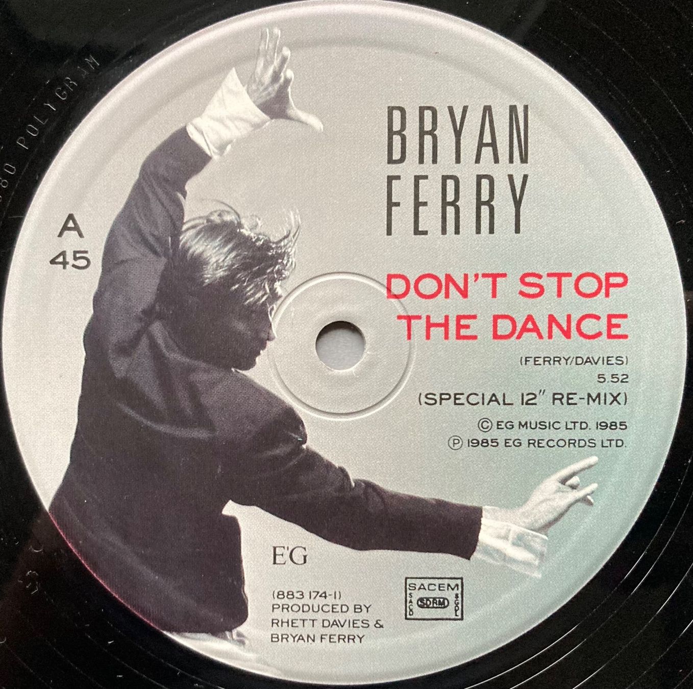 Vinyles: BRYAN FERRY - DON'T STOP THE DANCE – D'occasion à Poliez-Pittet par Newtown-Records 2