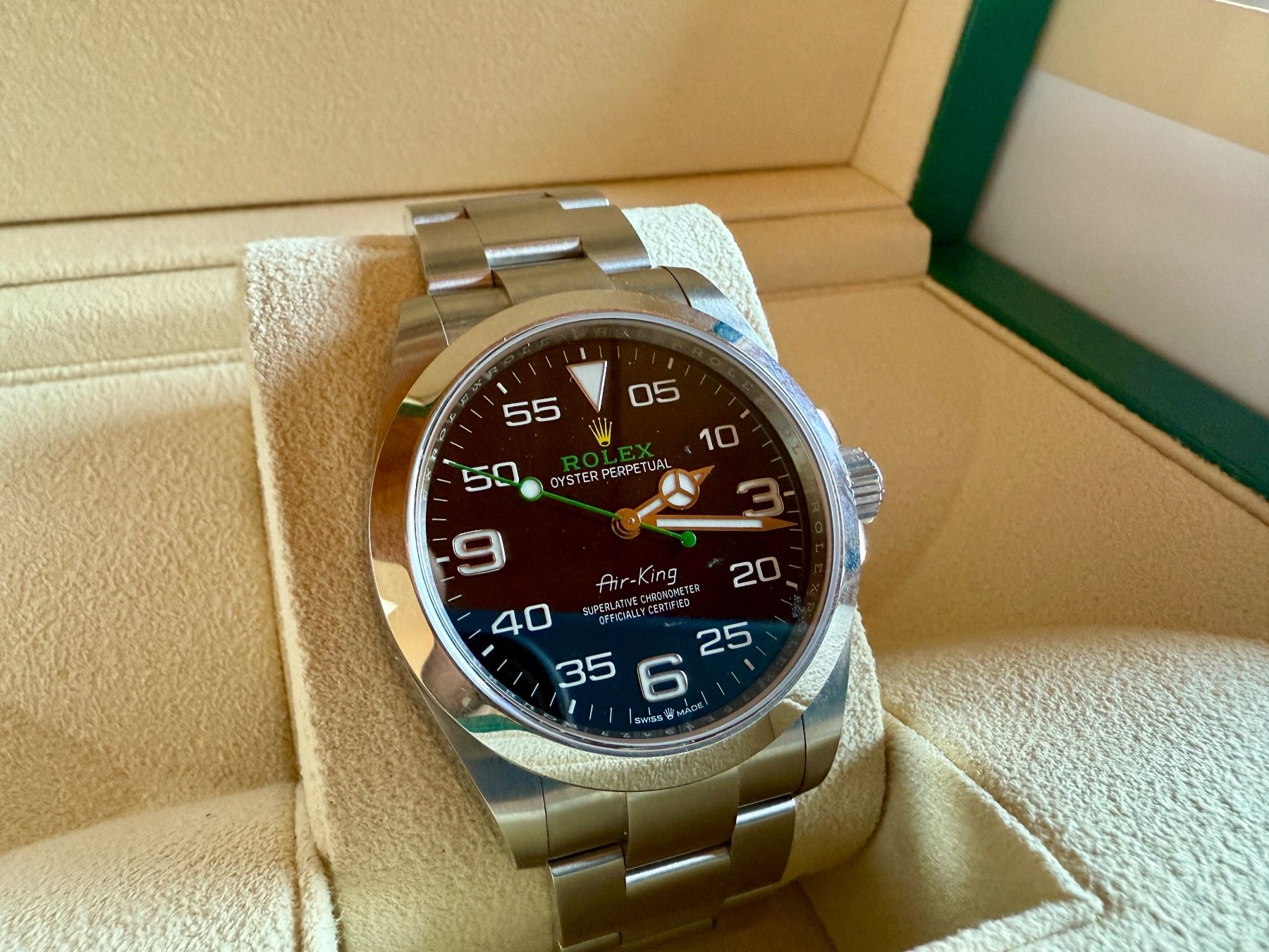 Rolex Orologi: Rolex Air-king Ref. 126900 FULLSET – Usato da Felben-Wellhausen venduto da Hammerhai11 1