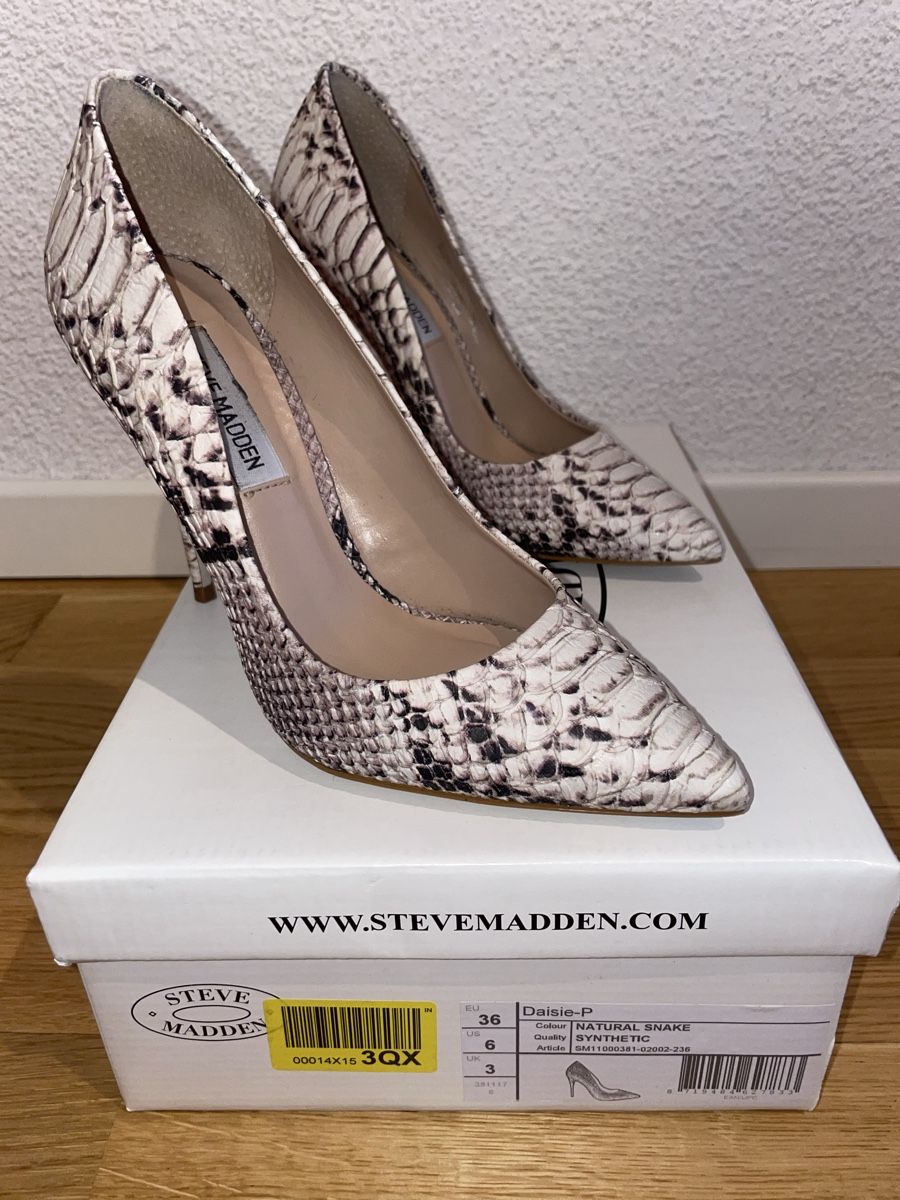 Steve Madden Scarpe da donna: STEVE MADDEN HIGH HEELS SNAKEPRINT GR. 36 – Nuovo (secondo la descrizione) da Rorschacherberg venduto da drdupor 3