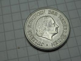 Niederlande 25 Cent, 1957