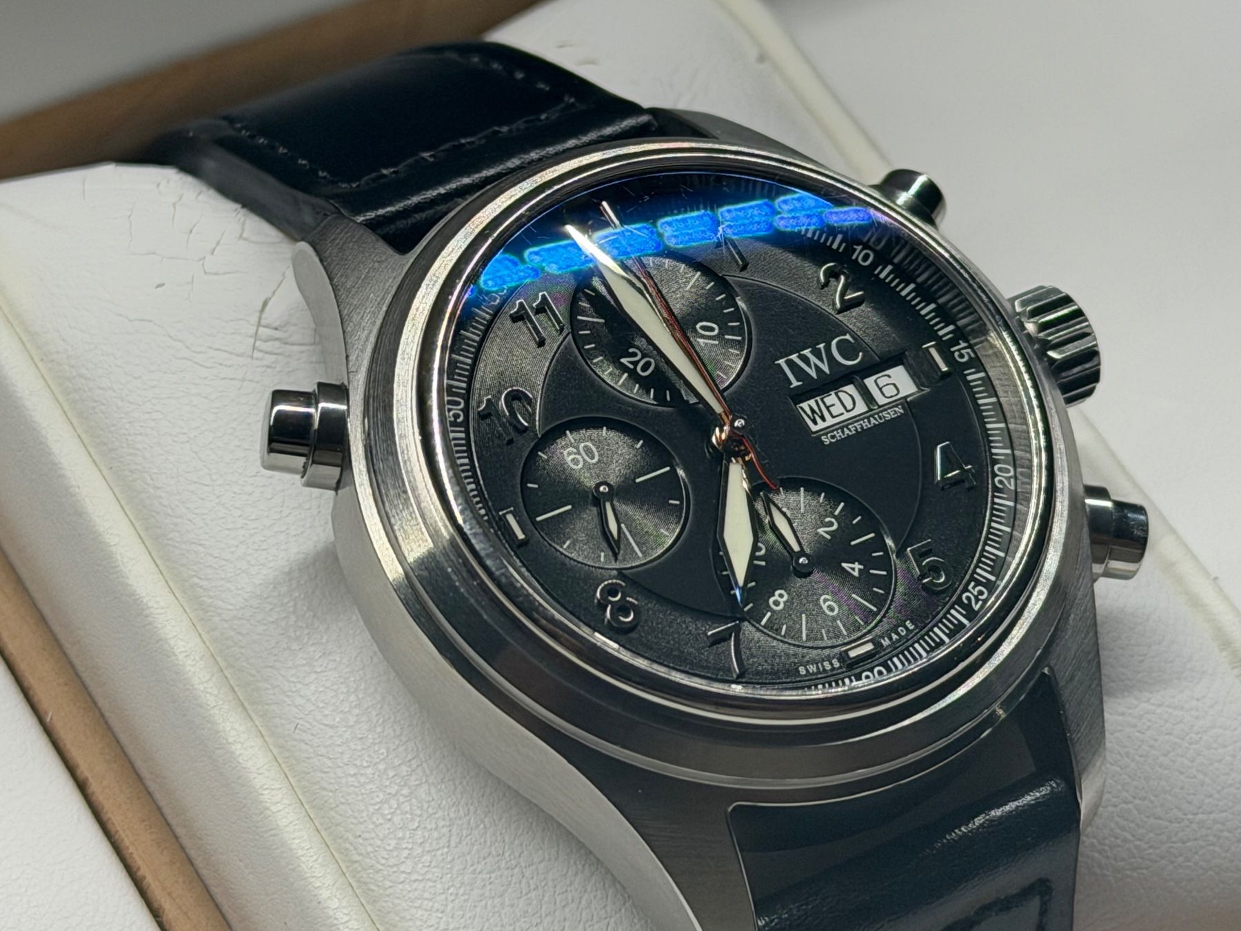 IWC Orologi: IWC Pilot Spitfire Doppel Chrono IW371333 – Usato da Aarau venduto da trader1000 2