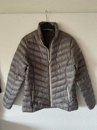 Schöffel Steppjacke grau Damen Grösse 42 guter Zustand