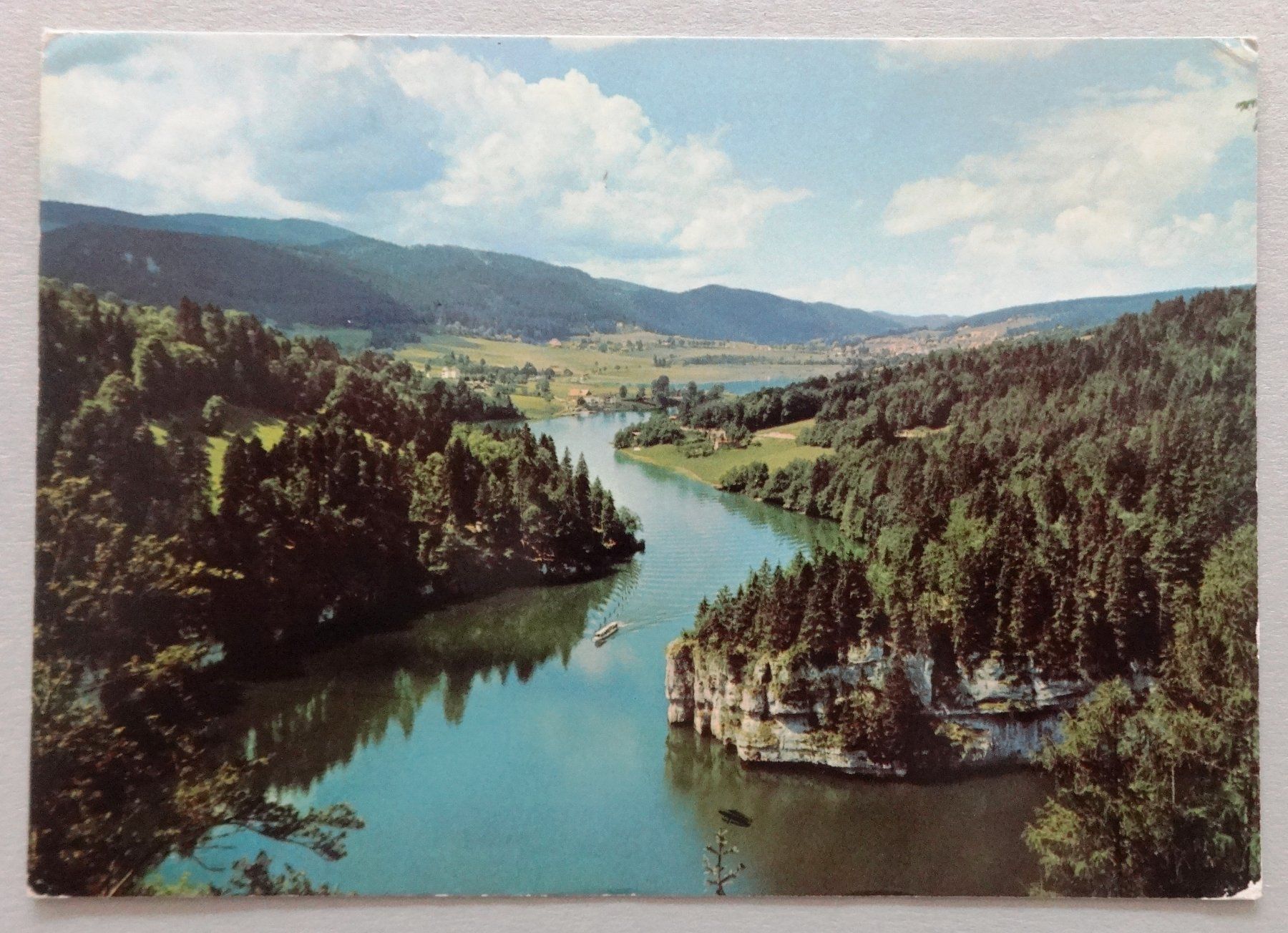 Cartoline postali: Le Doubs – Usato da Fétigny venduto da Billy2miny