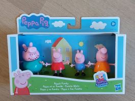 Peppa Wutz Familie Figuren 4er-Pack / NEU