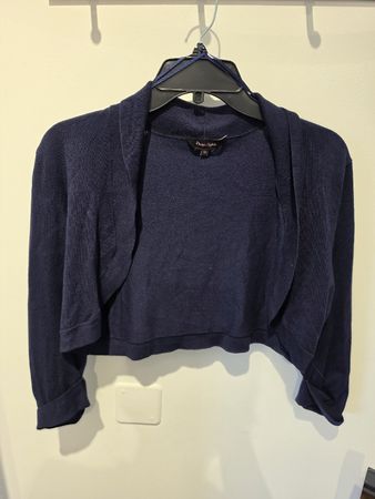 Phase Eight Bolero dunkelblau Grösse 12 guter Zustand