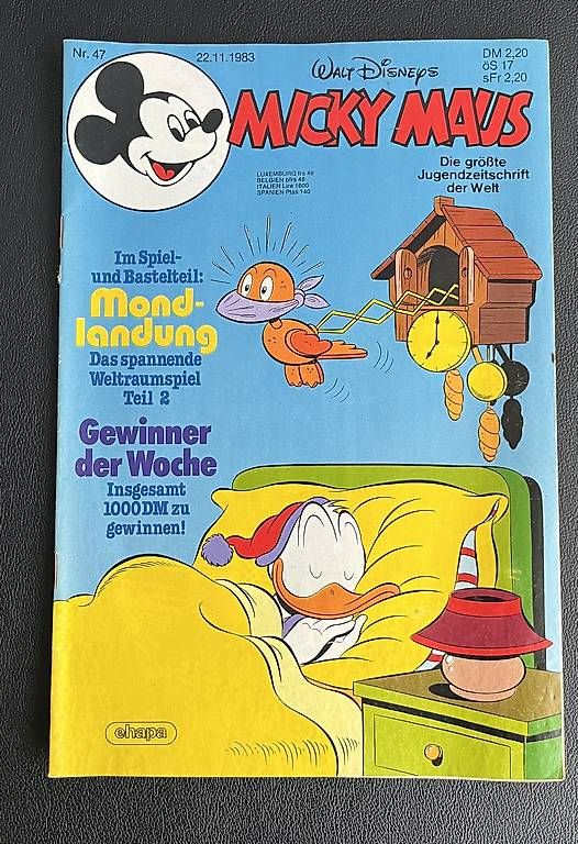 Comics: Micky Maus Heft Nr. 47/1983 – Gebraucht aus Bern von daskannweg
