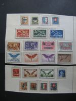 Flugpost F3-F13 glattes Papier, tadellos