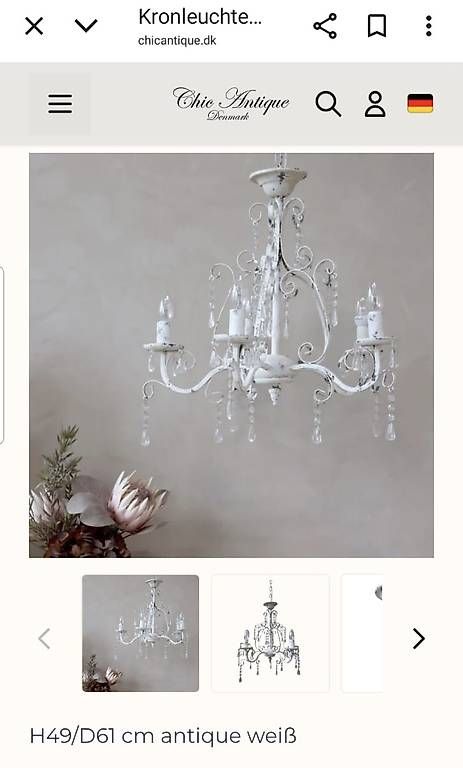 Lampadari & plafoniere: Kronleuchter im antique-look – Usato da Baden venduto da la-loca 4