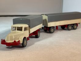 Krupp Titan Pritschenzug Wiking H0 1/87
