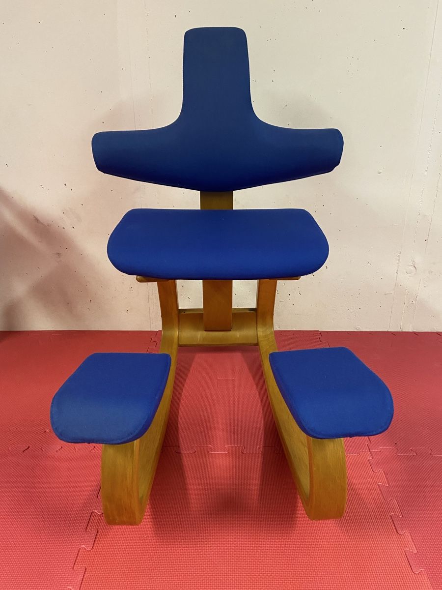 Stokke Stühle: Stokke Bürostuhl blau – Gebraucht aus Mauren TG von Galena 1