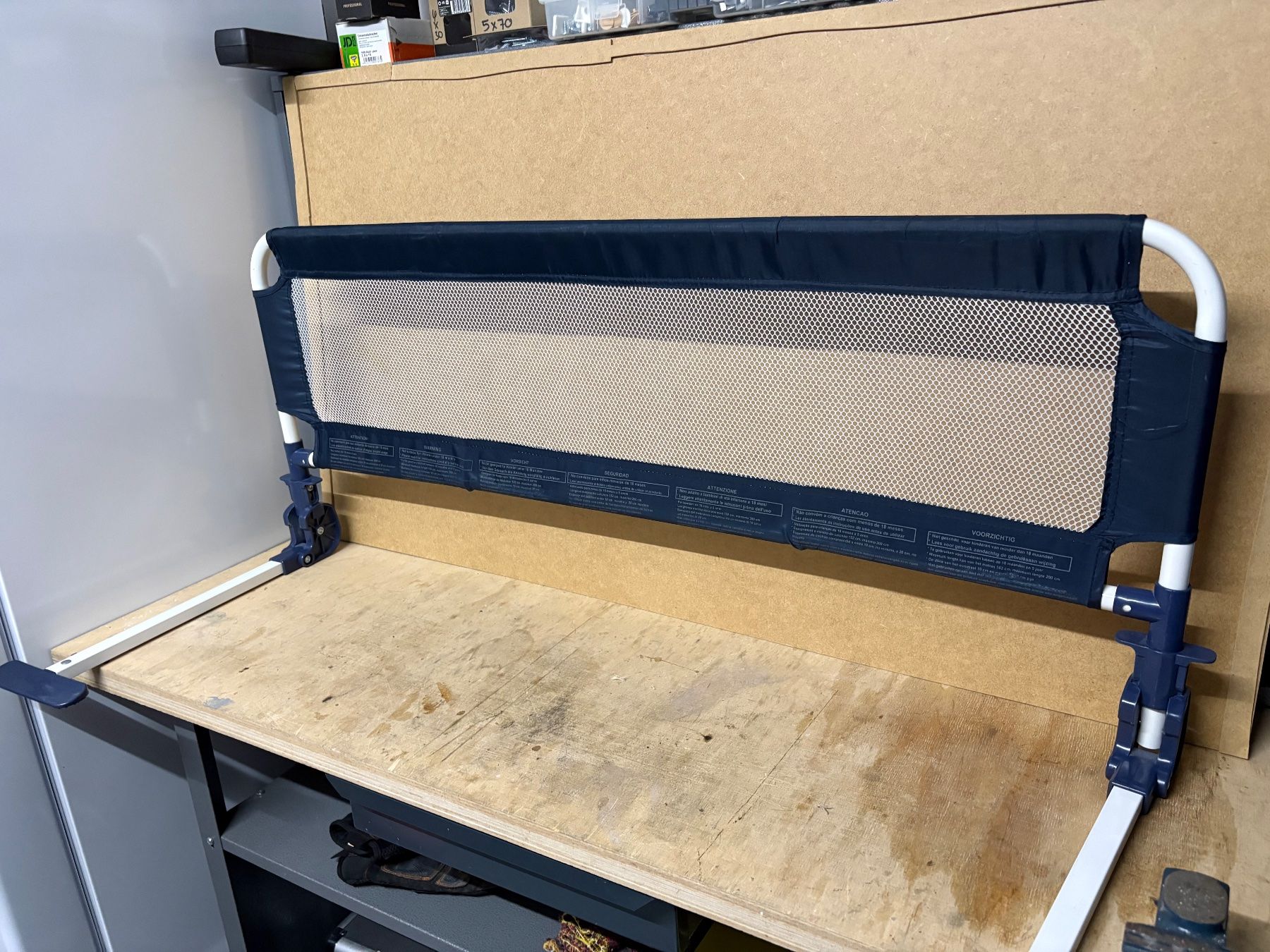 Box & Barriere di sicurezza: Bettgitter / Rausfallschutz 100 × 44 cm – Usato da Kerzers venduto da chassotce