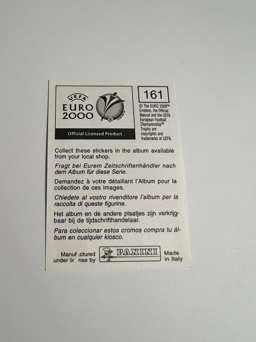 Panini Sammelbilder & Trading cards: Panini EM2000 Bild – Gebraucht aus Willisau von Neiro77 1