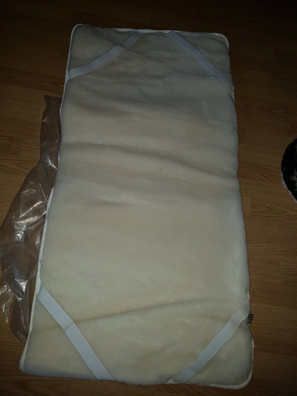 Biancheria da letto: Schafschurrwollauflage 60x120 – Nuovo e nell'imballaggio originale da Schwarzenburg venduto da Flamingo07