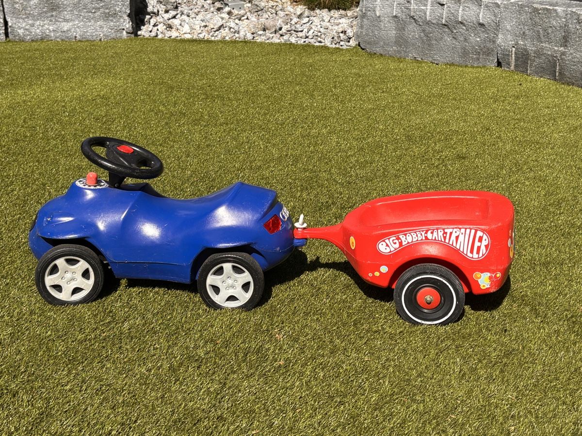 Veicoli per bambini: Bobbycar mit Anhänger – Usato da Kriegstetten venduto da madmaxjery97 1