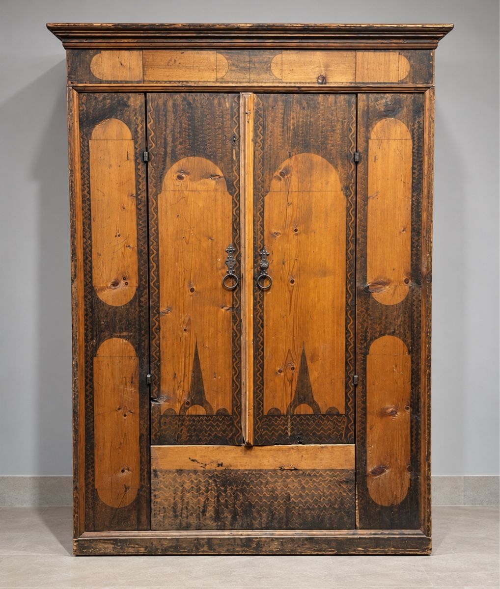 Armadi: Bündner Schrank dat.1706 – Usato da Gossau SG venduto da Keller-Antiques