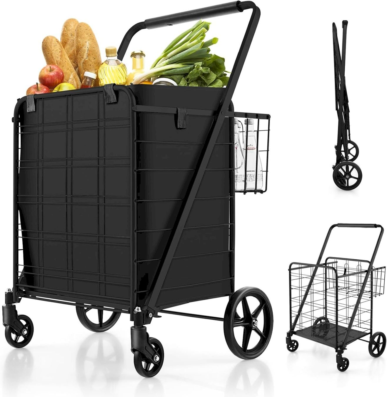 Altro per la casa: Klappbarer Einkaufstrolley auf Rollen – Nuovo e nell'imballaggio originale da Bottighofen venduto da zaap