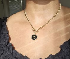 Chic Gold Kette Edelstahl Neu | Collier Doré Tendance Neuf