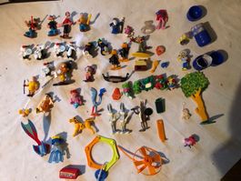 46 Überraschungeier Figuren/ 46 figurines Kinder, vintage