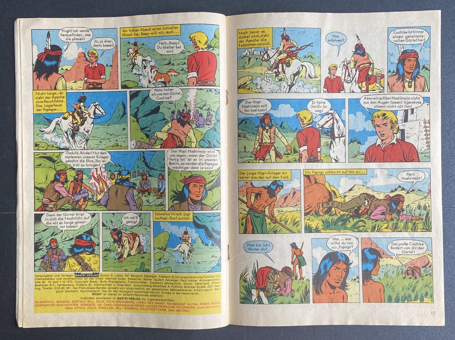 Fumetti: Comic Hefte Bessy 1970er Jahre Nr. 420 – Usato da Böckten venduto da Hansi36 1