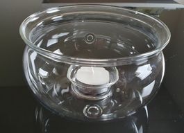 Teelicht Schale / Teewärmer - JENAER Glas