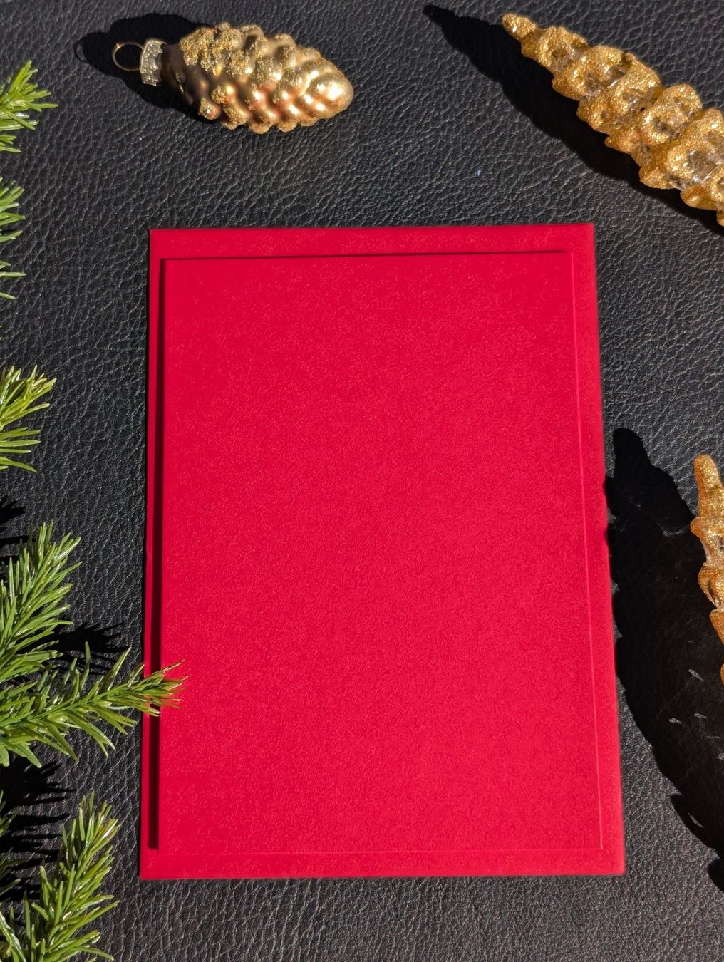 Karten: 2er Set Weihnachtskarten Handgemalt – Aquarell Kugeln – Neu und originalverpackt aus Winterthur von LaVieColor 8
