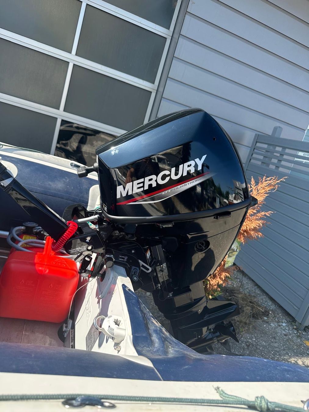 Mercury Barche: Schlauchboot Honwave mit Sonnendach und Motor – Usato da Halten venduto da FaRo_84 3
