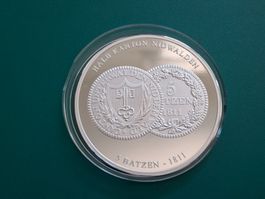 Silber-Gedenkmünze Helvetia 150 Jahre - Nidwalden