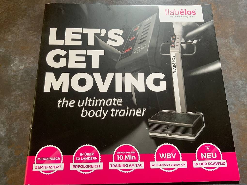 Hometrainer: Flabélos  - Vibrationsgerät – Gebraucht aus Bévilard von bluedolphin 1