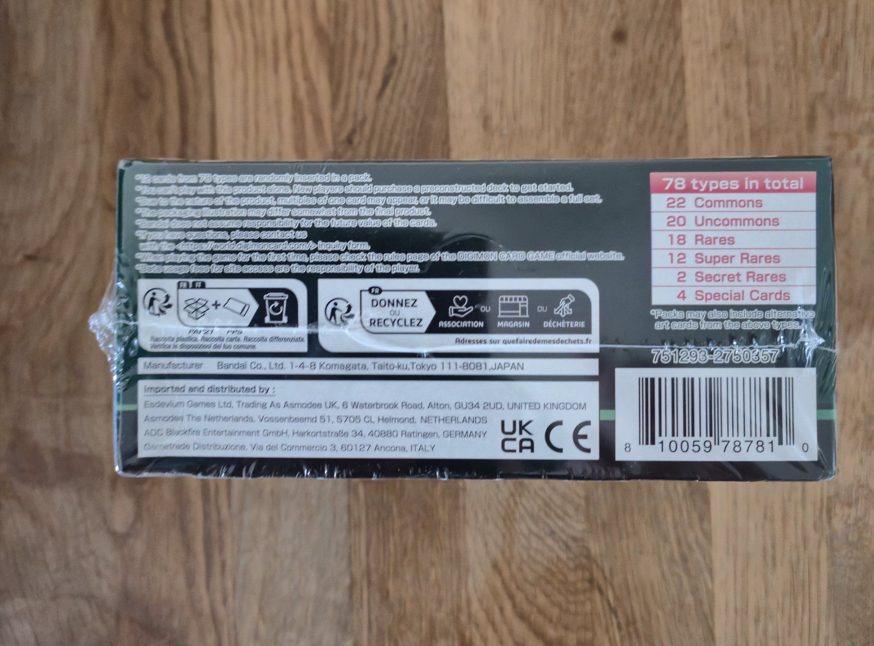 Bandai Cartes à collectionner: Digimon Liberator EX07 booster Display sealed EN – Neuf avec emballage d'origine à Biel/Bienne par DigiPok 4